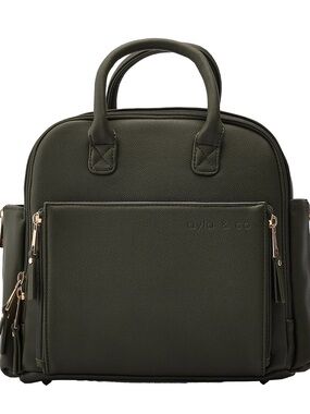 Ayla & Co Olive Green Diaper Bag